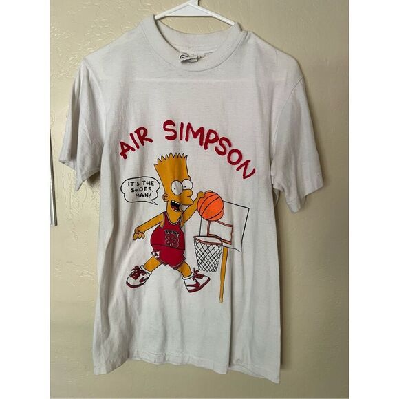 Air Jordan Bart Simpson Vintage Tshirt - Picture 1 of 5